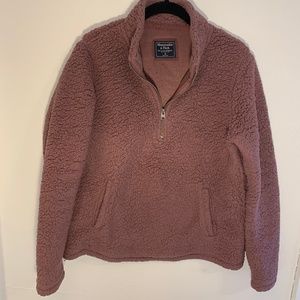 Abercrombie & Fitch Tops - Abercrombie & Fitch sherpa fleece pullover Abercrombie & Fitch Tops - Abercrombie & Fitch sherpa fleece pullover